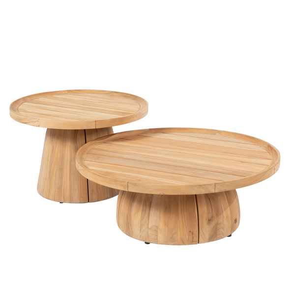 4 Seasons Pablo Coffee Table ø80cm - Teak